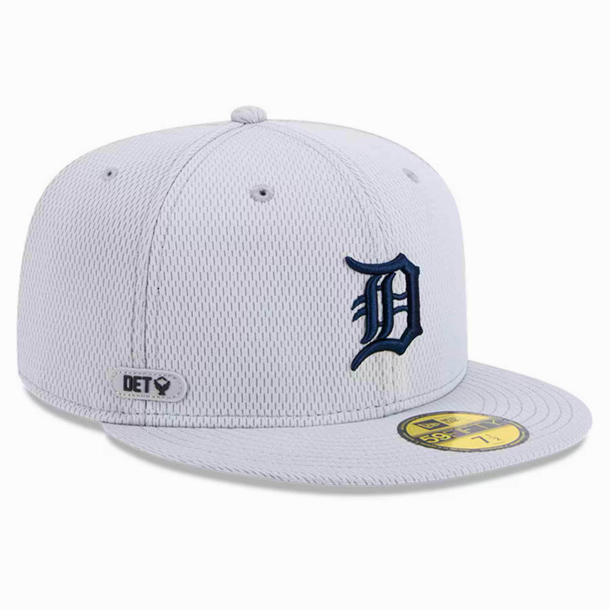 Men's Detroit Tigers New Era Gray 2025 MLB Clubhouse 59FIFTY Fitted Hat