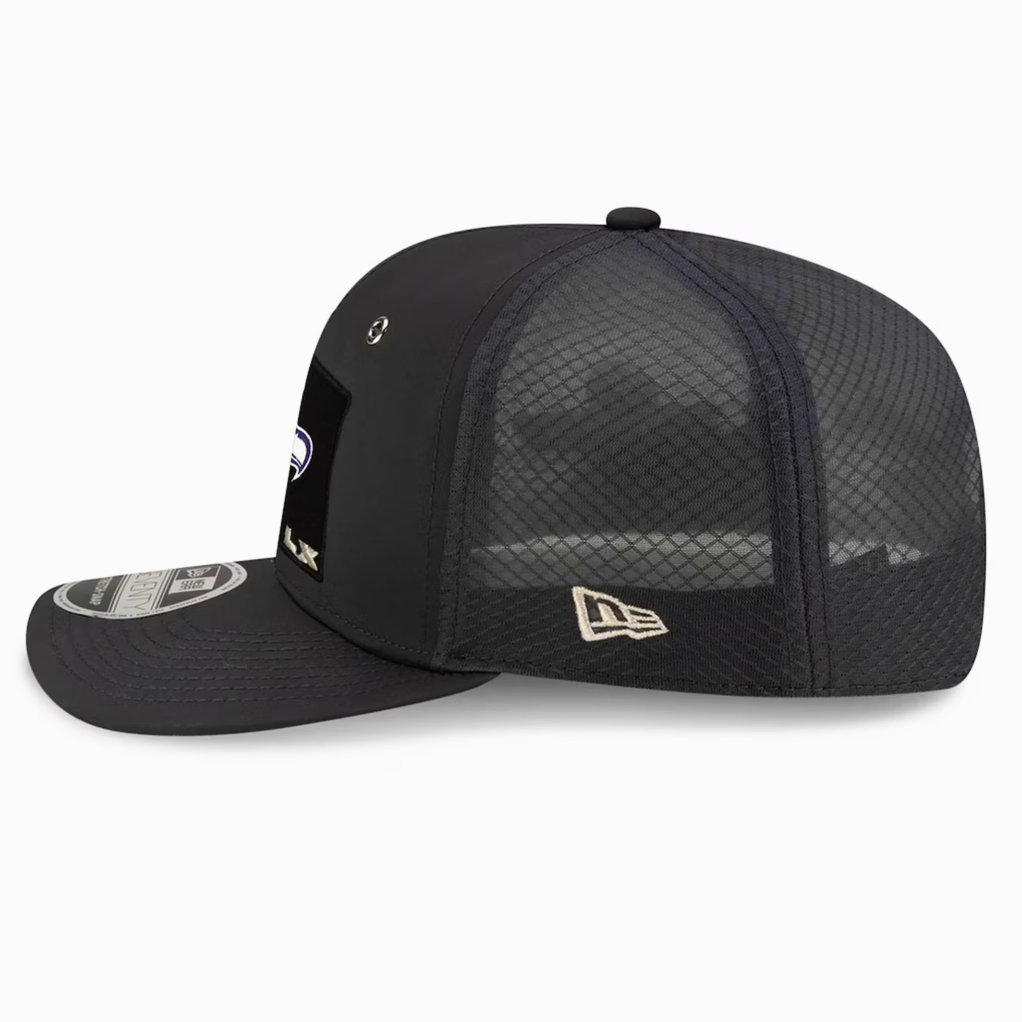 Men's New Era Charcoal Seattle Seahawks Super Bowl LX Opening Night 9SEVENTY Adjustable Hat