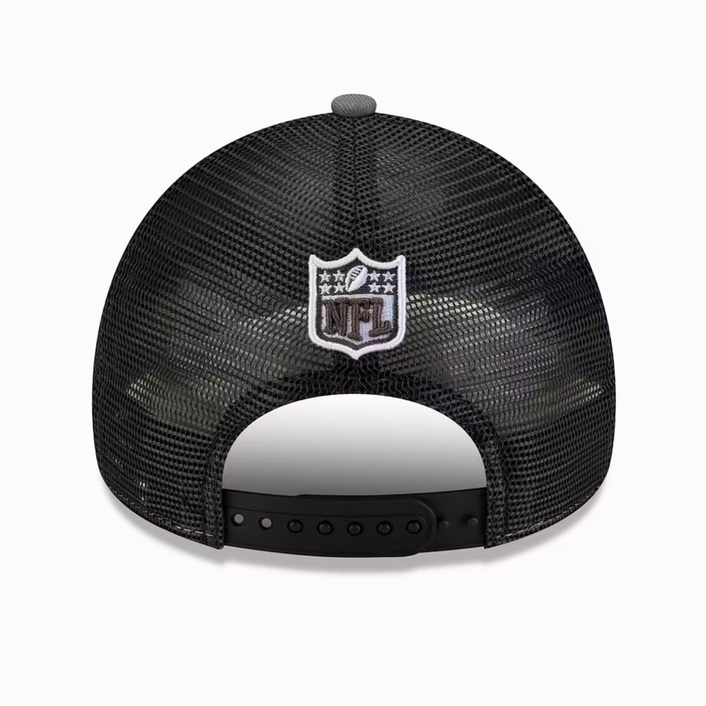 Men's New Era Charcoal Seattle Seahawks Super Bowl LX 9FORTY A-Frame Trucker Adjustable Hat
