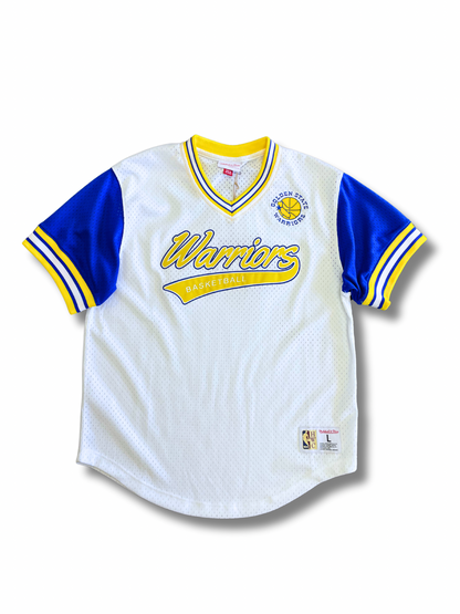 Golden State Warriors BP Mitchell & Ness Jersey