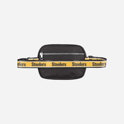 Pittsburgh Steelers Team Wordmark Crossbody Belt Bag