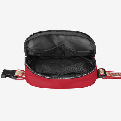 San Francisco 49ers Team Wordmark Crossbody Belt Bag