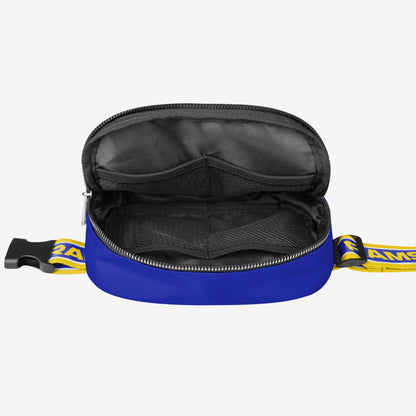 Los Angeles Rams Team Wordmark Crossbody Belt Bag