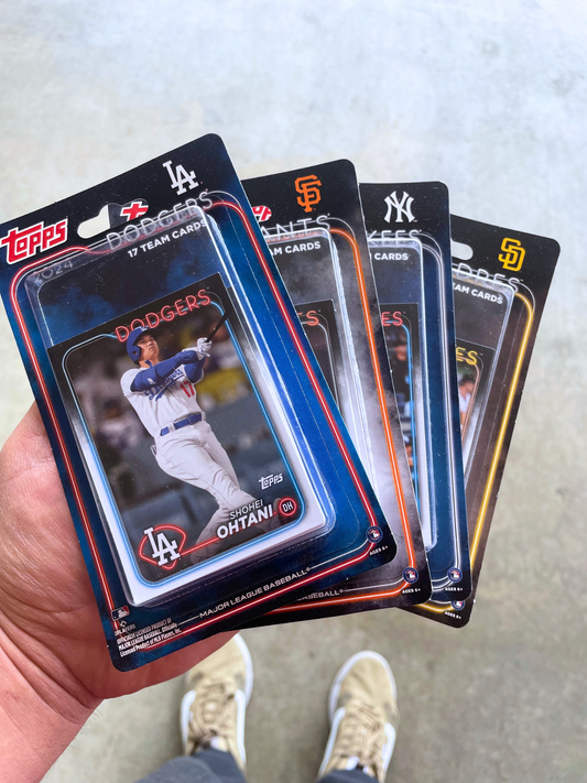 2024 MLB Team Player Cards Packs