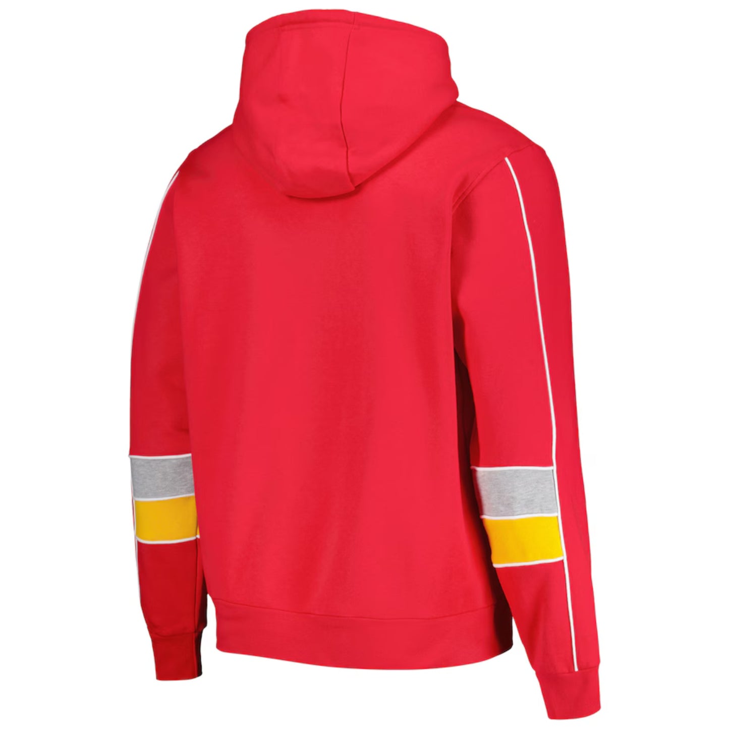 Men's Starter Red Kansas City Chiefs Captain Pullover Hoodie