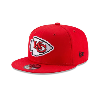 Men's Kansas City Chiefs New Era Red Super Bowl LIX Side Patch 9FIFTY Snapback Hat