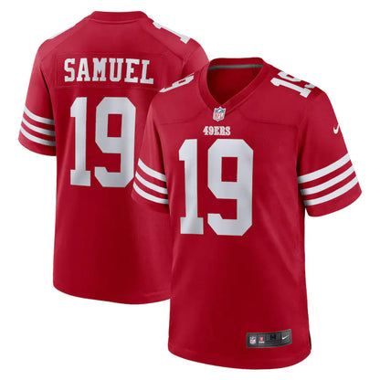 Men's Deebo Samuel Nike Red Gameday (Rookie Number) Jersey