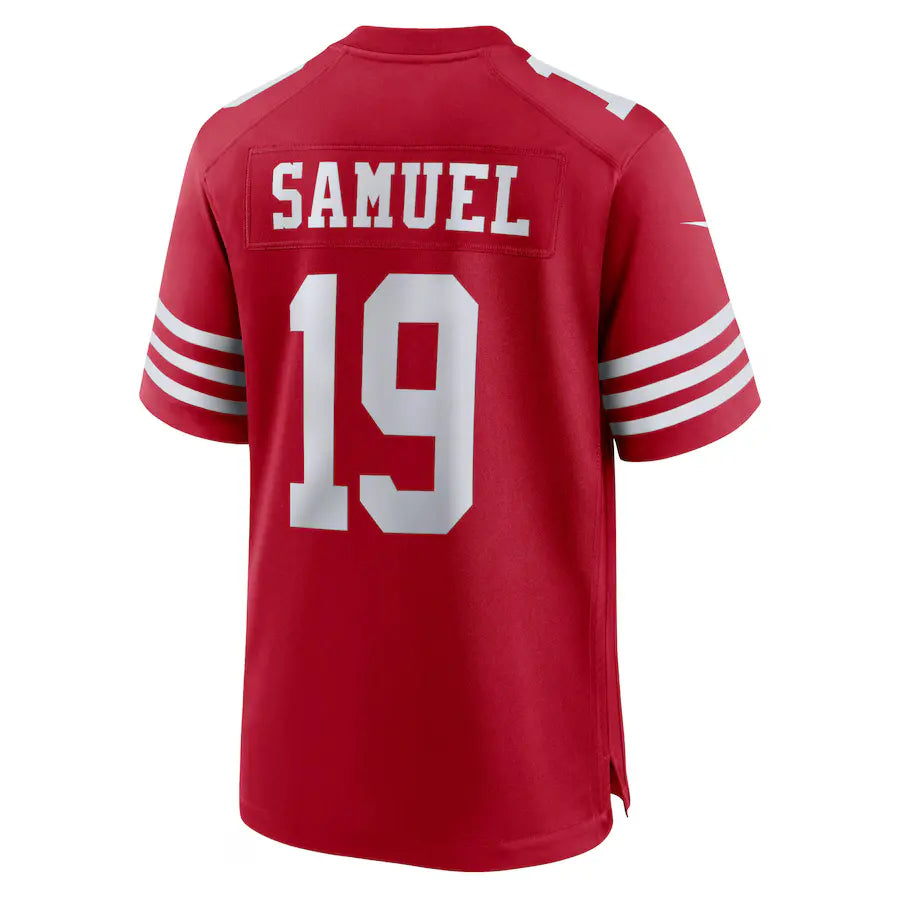 Men's Deebo Samuel Nike Red Gameday (Rookie Number) Jersey