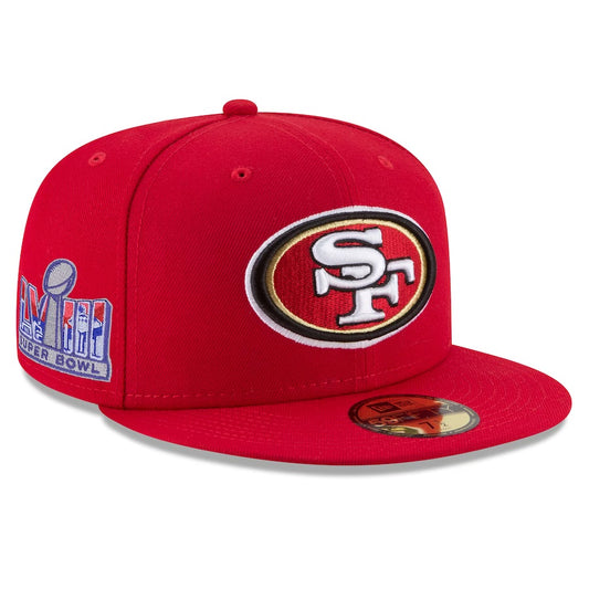 49ers 2023 Super Bowl LVIII Hat (Fitted)