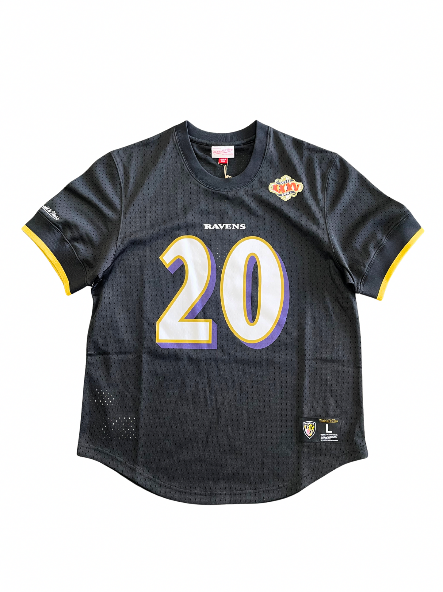 Baltimore Ravens Ed Reed NFL Mitchell & Ness Throwback BP Mesh Jersey