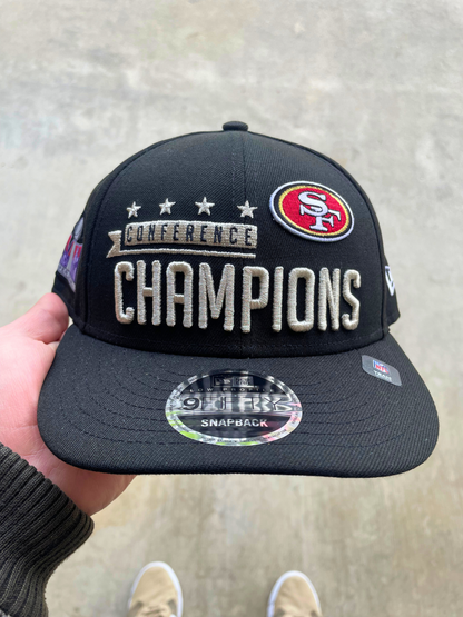 49ers 2023 Conference Champions “Locker Room” Hat