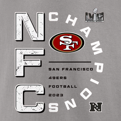 49ers “Right-Side Draw” Conference Champions T-Shirt