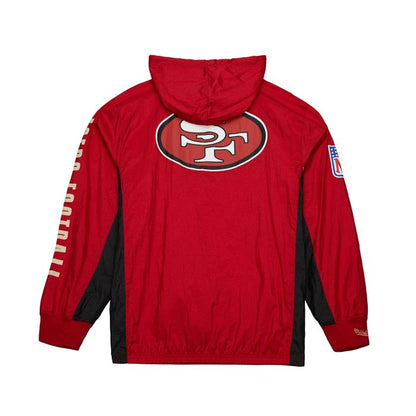 San Francisco 49ers M & N Anorak Windbreaker