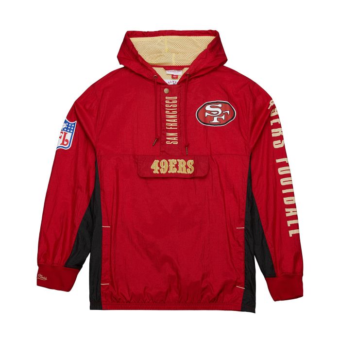 San Francisco 49ers M & N Anorak Windbreaker