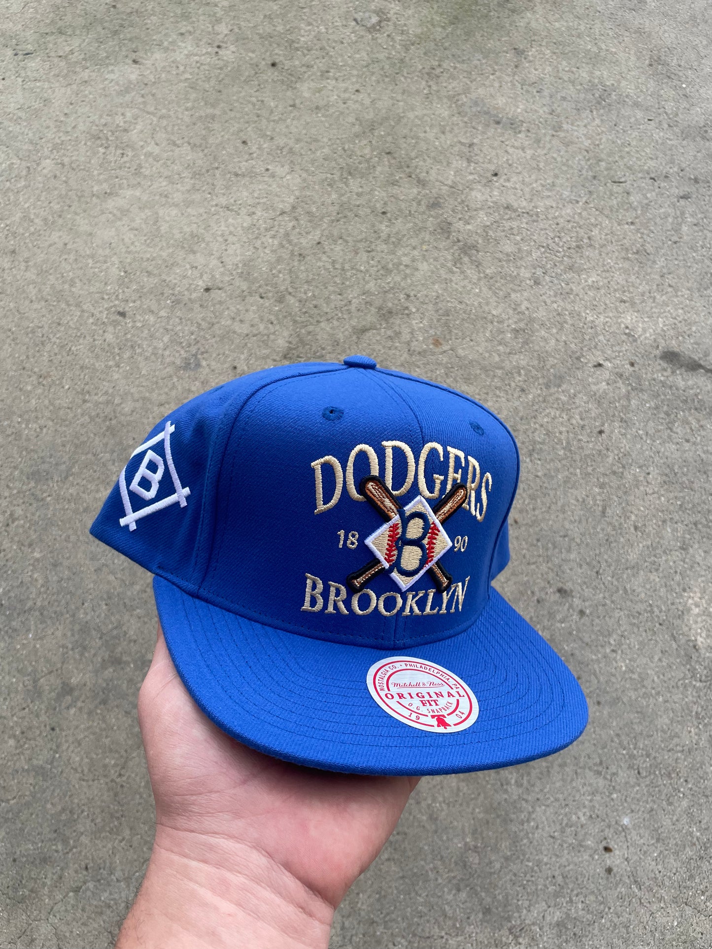 Dodgers (Brooklyn) Swingman M&N Snapback