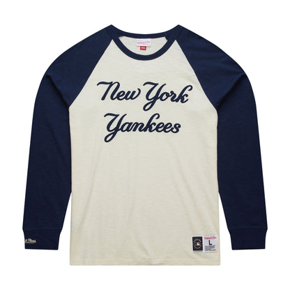 Legendary Slub LS Current Logo New York Yankees Mitchell & Ness Long-Sleeve