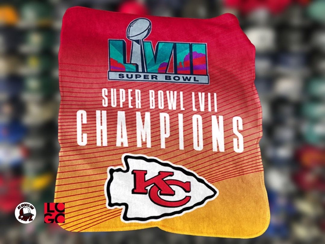 Kansas City Chiefs Super Bowl Championship Blanket
