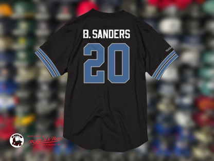 Detroit Lions Barry Sanders NFL Mitchell & Ness Throwback BP Mesh Jersey