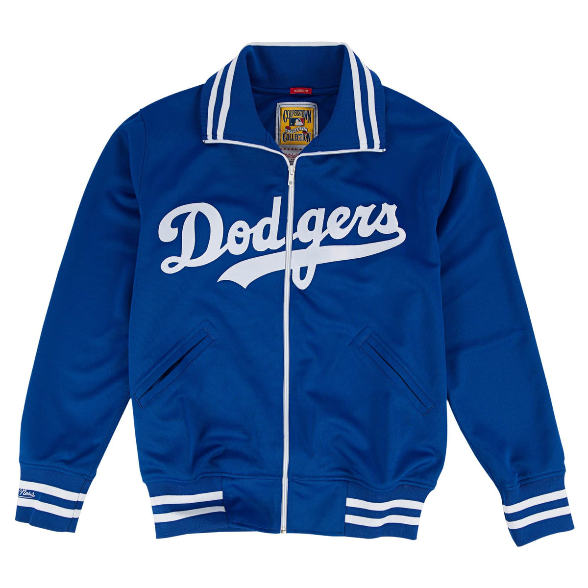 Los Angeles Dodgers Mitchell & Ness Throwback Track Jacket – #1 