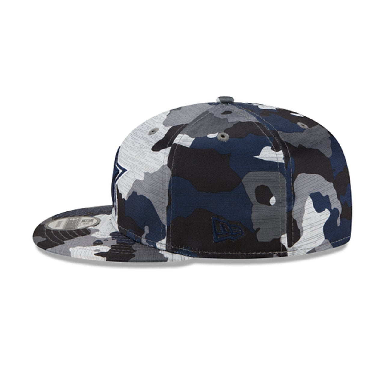Dallas Cowboys New Era Camo 59FIFTY Fitted Hat - Black