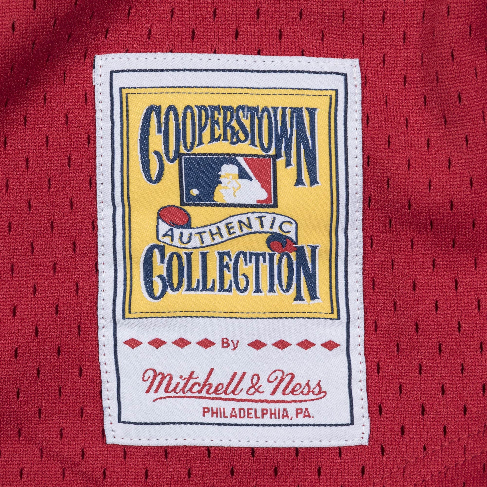 Men's Mitchell & Ness Cincinnati Reds MLB Ken Griffey Jr. 2000 Button Front  Baseball Jersey