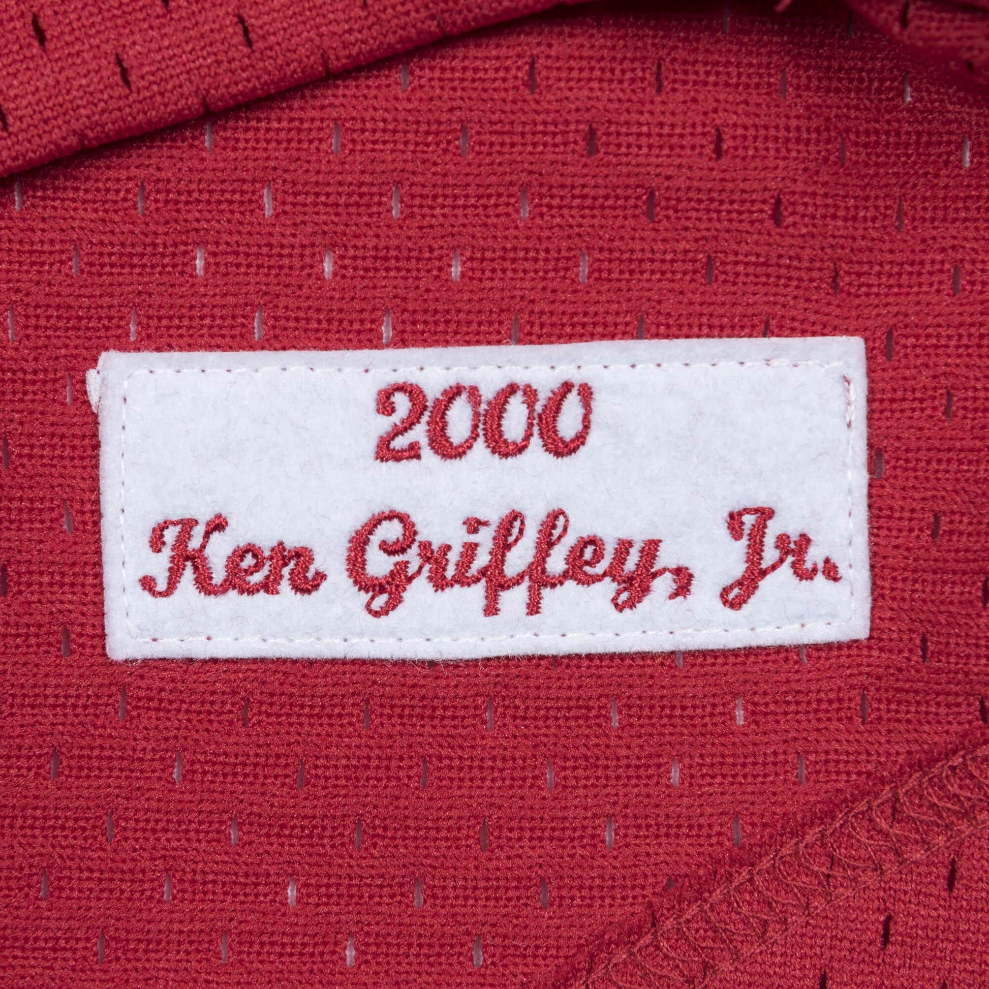 Authentic Ken Griffey Jr Cincinnati Reds 2000 Button Front Jersey