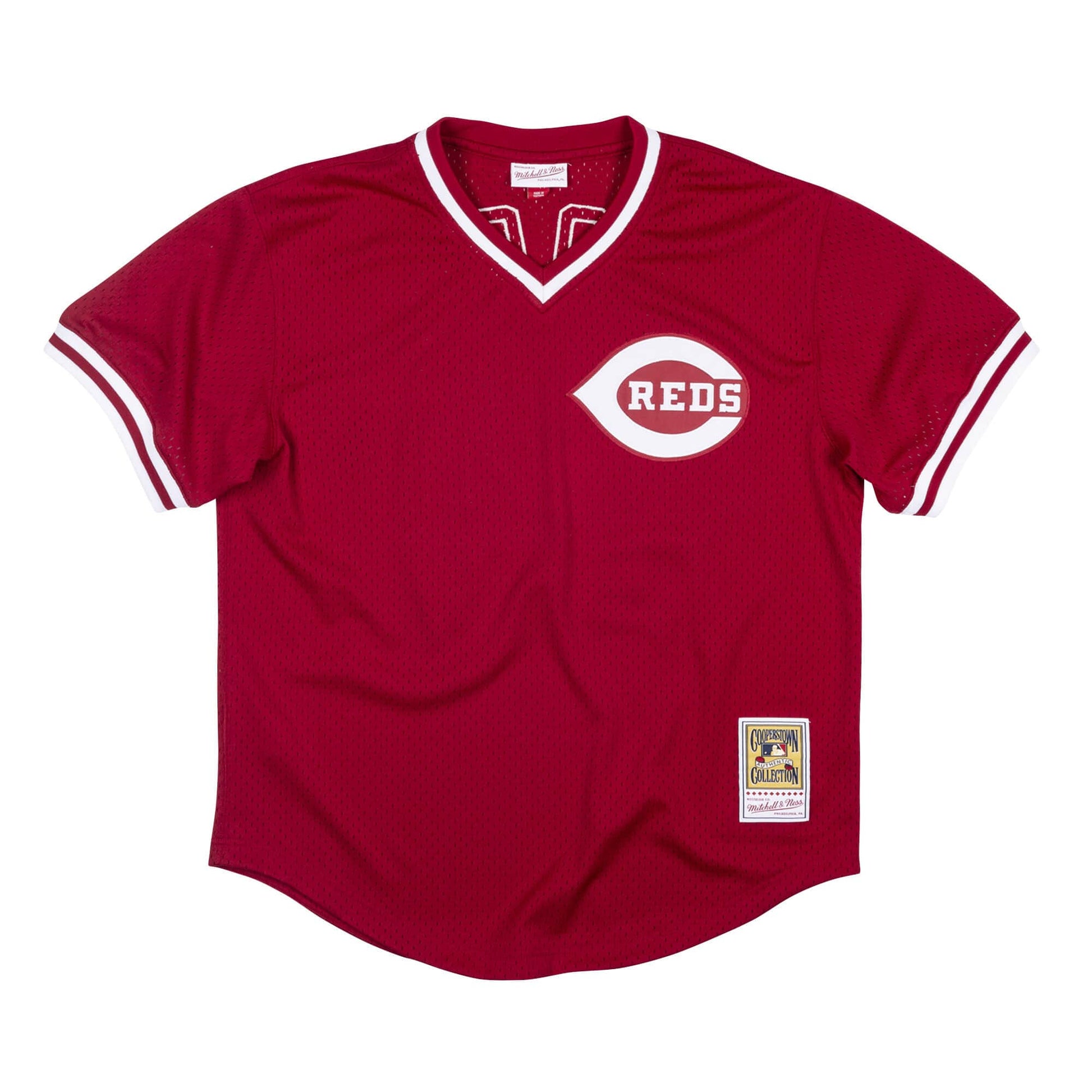  Pete Rose Cincinnati Reds Men's Red Batting Practice Jersey :  Sports & Outdoors