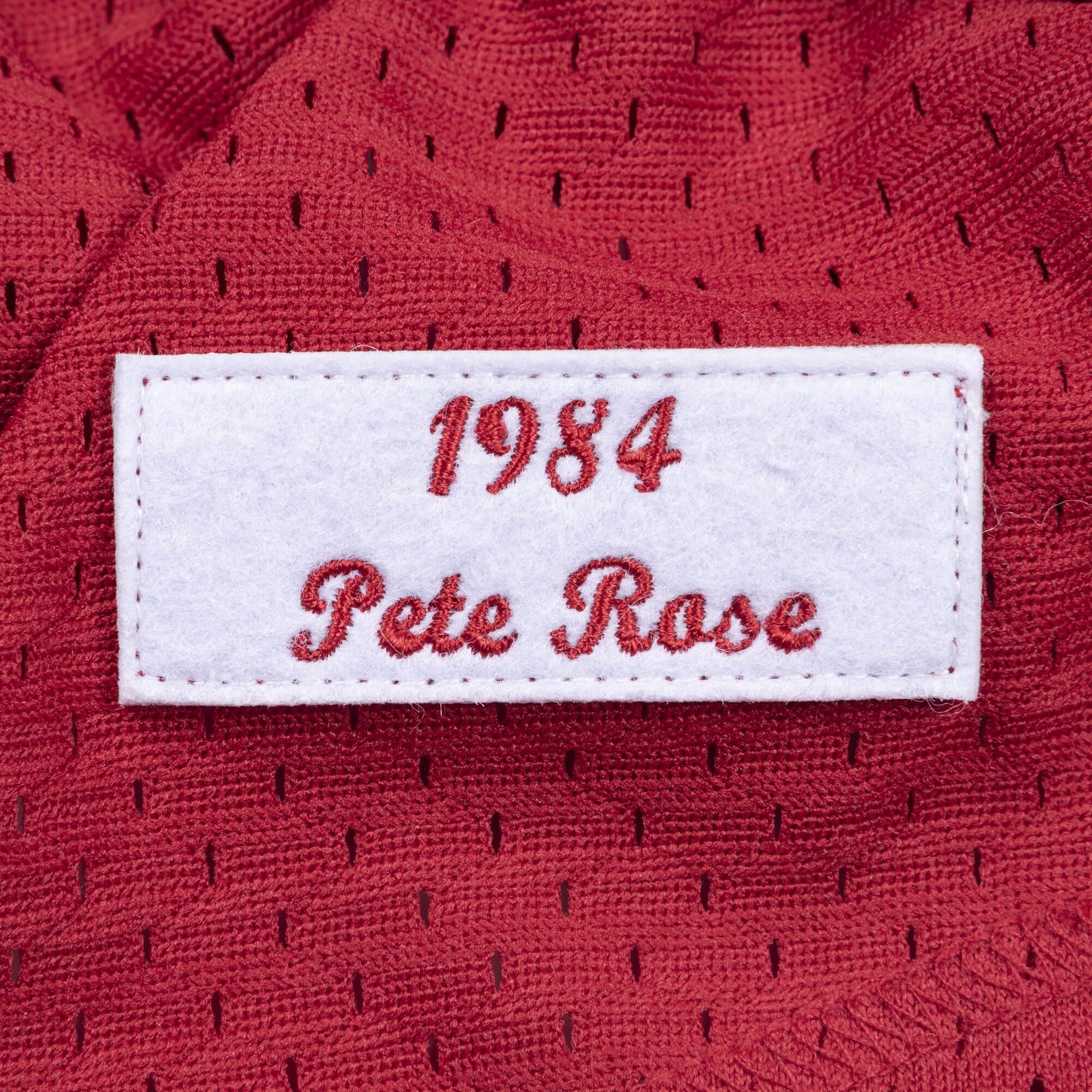 Authentic Majestic 56 3XL CINCINNATI REDS PETE ROSE ON FIELD Jersey VERY  RARE